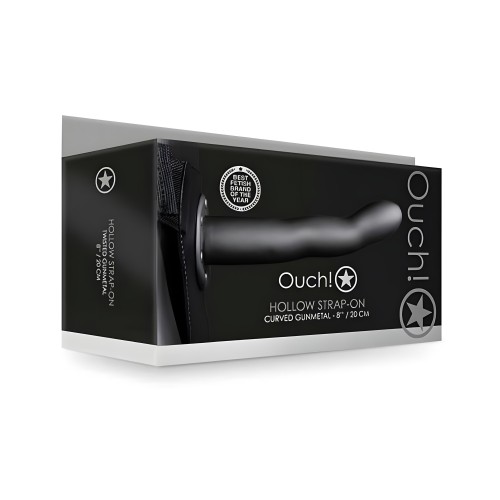 Ouc! Strap-on Curvado Hueco - Diseño Ajustable para Comodidad