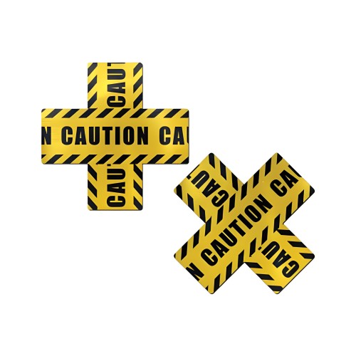 Pastease Caution Cross Pasties