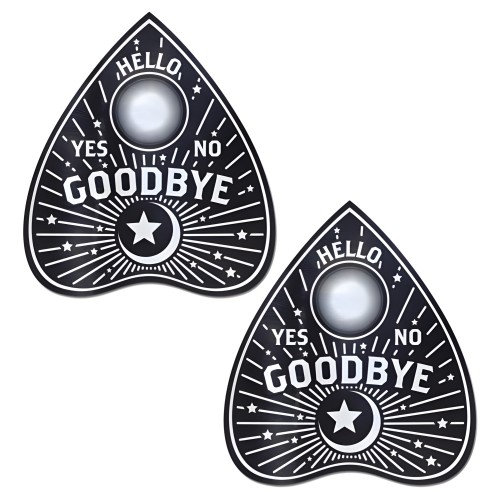 Pastease Ouija Planchette Nipple Pasties - Fun Coverage