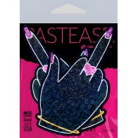 Pastease Glittering F You Lady Hands - Divertidos Pasties para Pezones