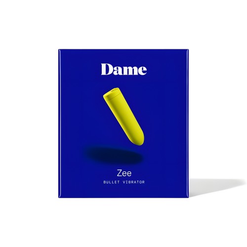 Dame Zee Bullet Vibrator in Citrus