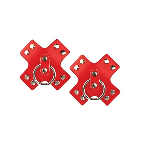 Nipplicious Seducer Leather Pasties - Alluring Style