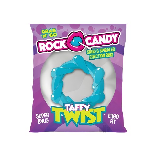 Rock Candy Taffy Twist Blue Cock Ring