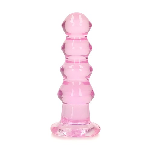 Realrock Dildo Curvy o Plug Anal Rosa