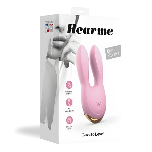 Love To Love Hear Me Vibrator - Flexible & Powerful