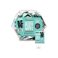 Clean AF Wipes for On-the-Go Freshness
