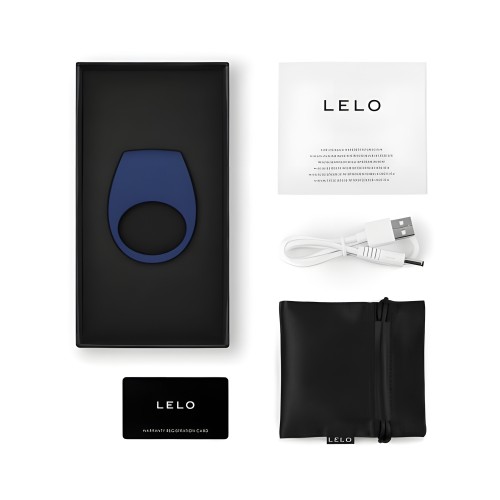 Lelo Tor 3 Anillo Vibrante Azul