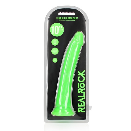 Realrock Glow In The Dark Slim Dildo - Thrilling Experience