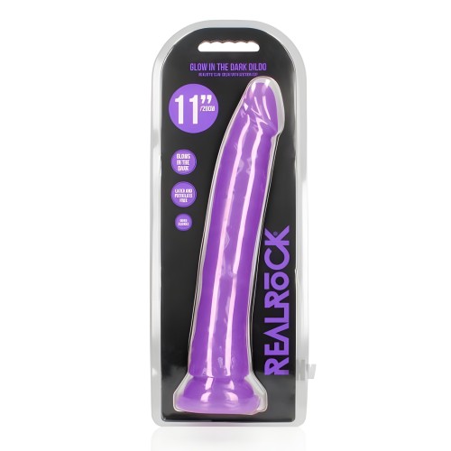 Dildo Realrock que Brilla en la Oscuridad - Experiencia Vibrante