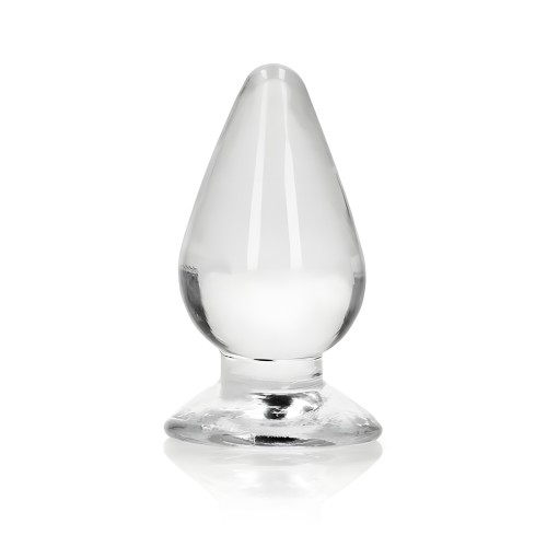 Realrock Crystal Clear Anal Plug 3.5 In.