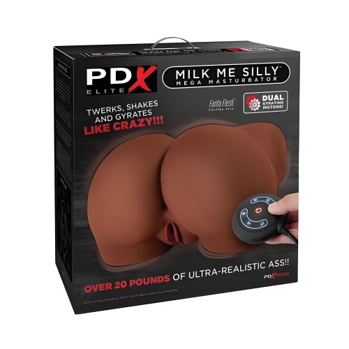 Pdx Elite Milk Me Silly Mega Masturbator Brown