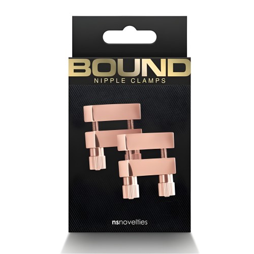 Bound Nipple Clamps - Exciting Sensations