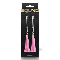 Pinzas para Pezones Bound T1 - Rosa