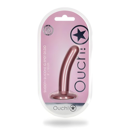 Shots Ouch! G-spot Dildo 5 In. Rose Gold