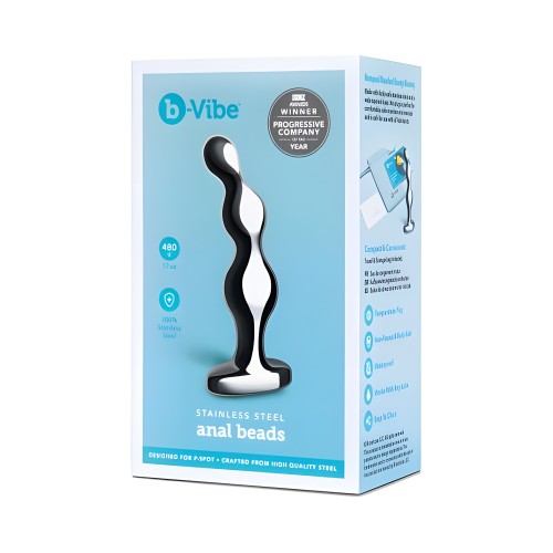 Perlas Anales de Acero Inoxidable B-vibe