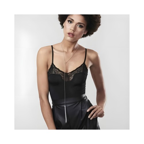 Magnifique Chain Necklace Whip - Silver