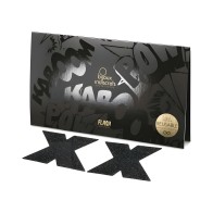 Bijoux Indiscrets Glitter Pasties - Black