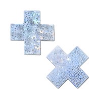Pastease Crystal Sparkling Cross Pasties