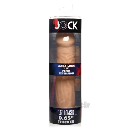 Jock Extra Long Penis Extension Sleeve - Size Enhancer