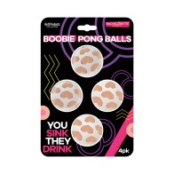 Boobie Beer Pong Balls 4-pack