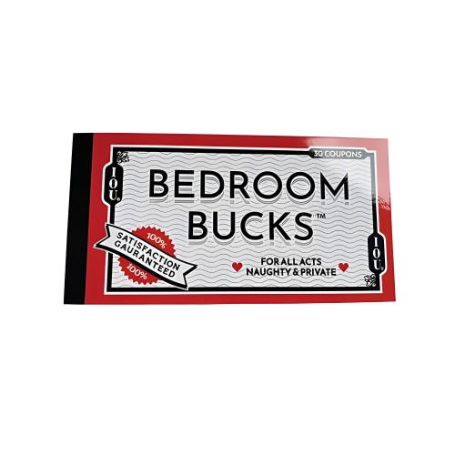 Cupones I.O.U. Bedroom Bucks