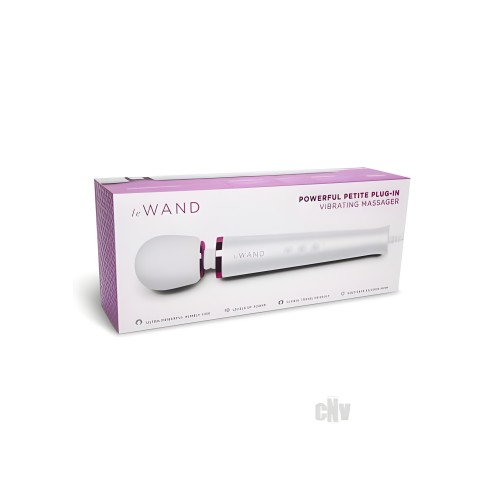 Le Wand Powerful Petite Plug In Vibrating Massager