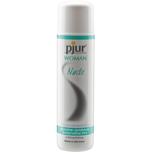 Lubricante Pjur Woman Nude Base de Agua - Comodidad para Piel Sensible