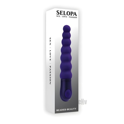 Selopa Beaded Beauty Purple