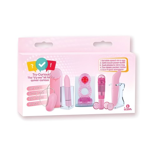 Set de Vibradores Try-curious para Exploración