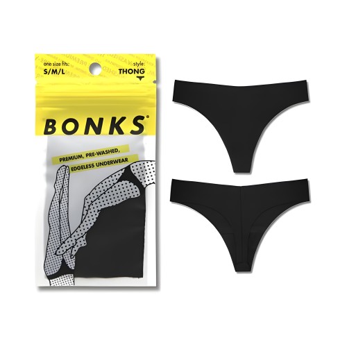 Black Magic Seamless Thong - One Size