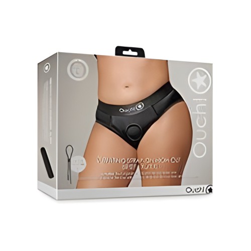 Shots Ouch Vibrating Strap On Brief - Exciting Pleasure
