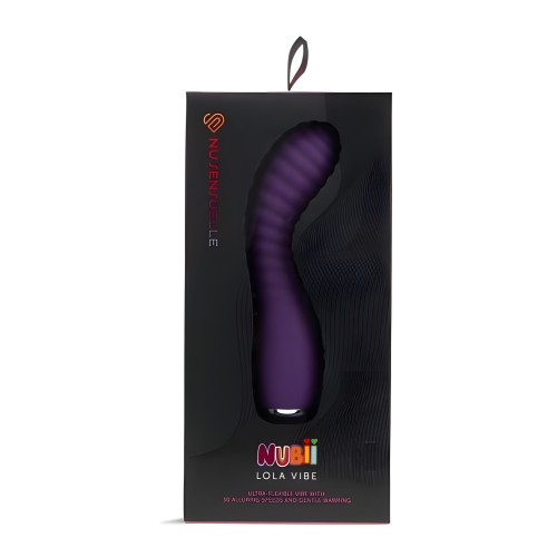 Sensuelle Lola Nubii G Spot Vibrator - Purple/Silver