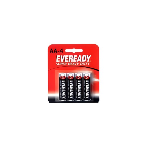 Pack de 4 Baterías AA Clásicas Eveready