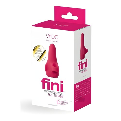 Vedo Fini Rechargeable Bullet Vibe Pink