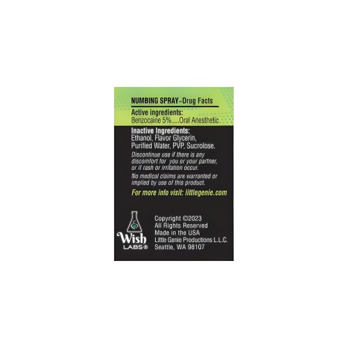 Spray Calmante para la Garganta Cheef - Menta 1 Oz.