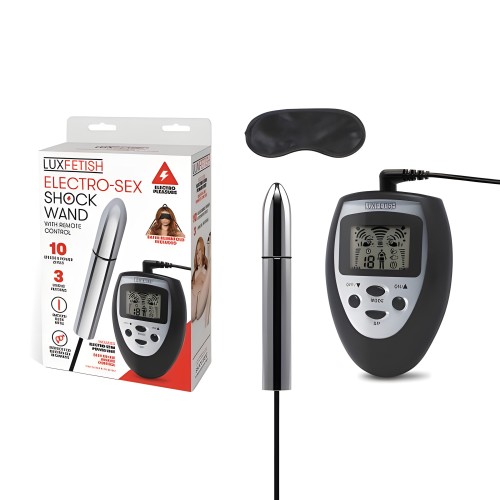 Varita de Choque Electro-sex Lux Fetish para Placer Emocionante
