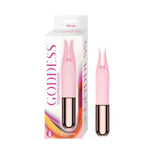 Masajeador Tickled Pink de Goddess Rosa