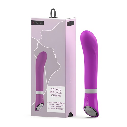 B Swish Bgood Deluxe Curve Vibrator - Versatile Pleasure