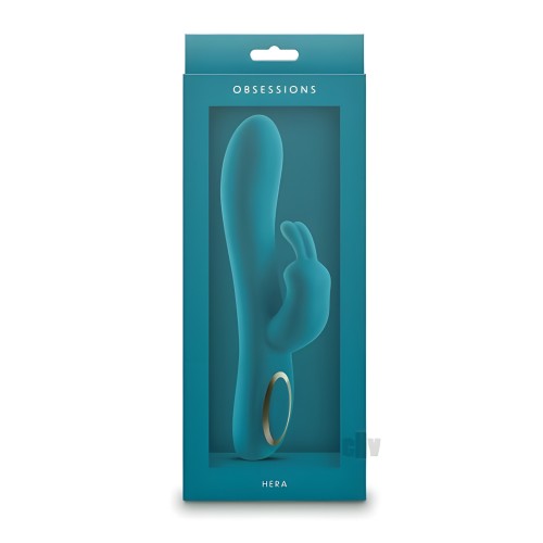 Obsessions Hera Teal - Vibrador de Silicona Placentero