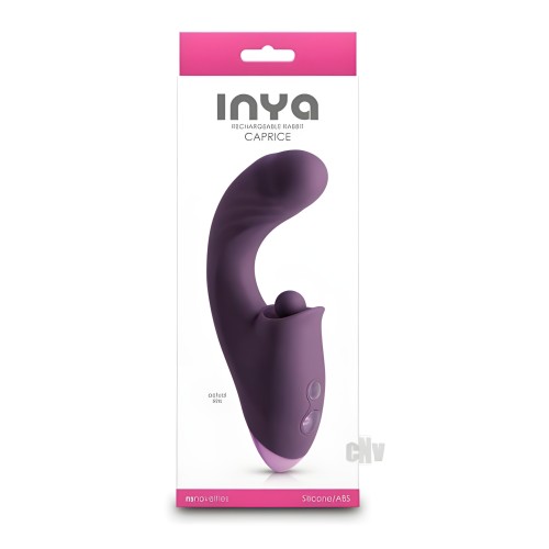 Vibrador Inya Caprice para Estimulación del Punto G y Clítoris