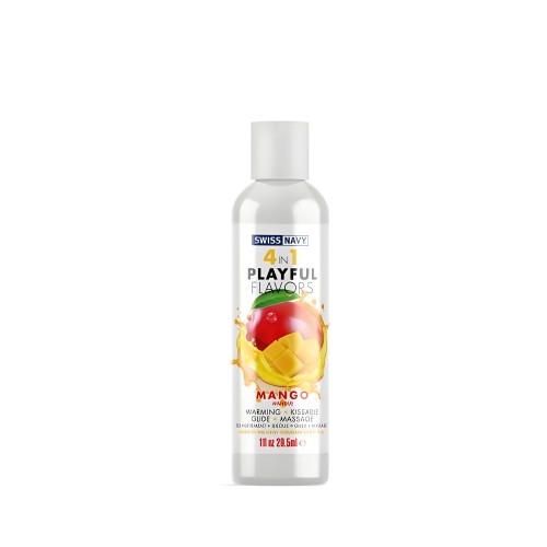 Swiss Navy 4 in 1 Mango - Flavorful Pleasure