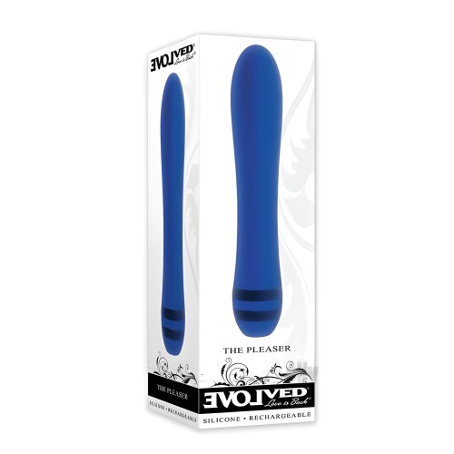 Pleaser Blue Vibrator - Powerful 10-Speed Pleasure