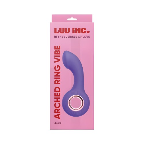 Vibrador de Anillo Arqueado - Estimulación G-spot Definitiva