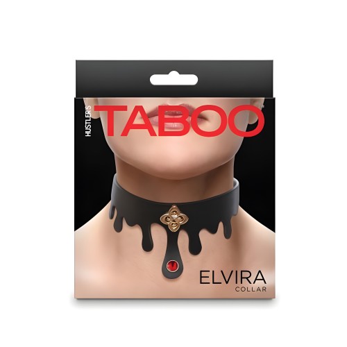 Hustler Taboo Elvira Collar - Black