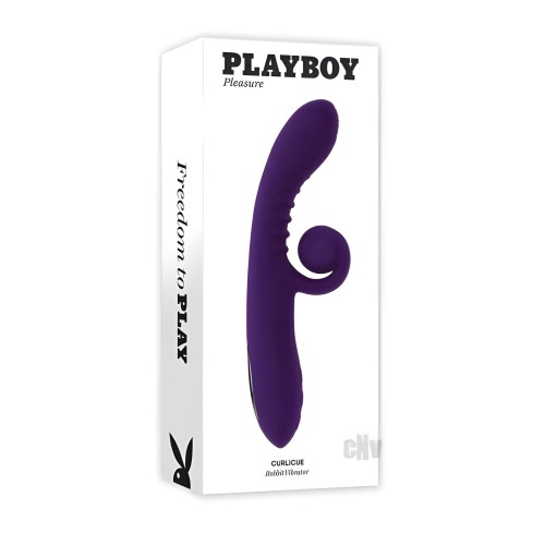 Playboy Curlicue Dual Stimulator - Acai