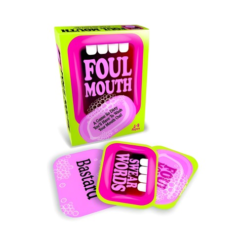 Juego de Cartas Foul Mouth para Reuniones Divertidas