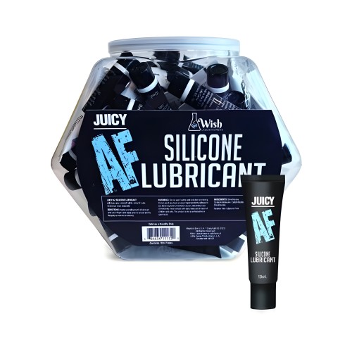 Lubricante Juicy AF de Silicona - Deslizamiento Perfecto