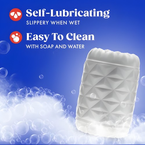 Rize Reakt Stroker Autolubricante - Blanco