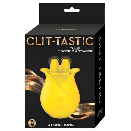 Masajeador de Dedos Tulip Clit-tastic - Placer Personalizado