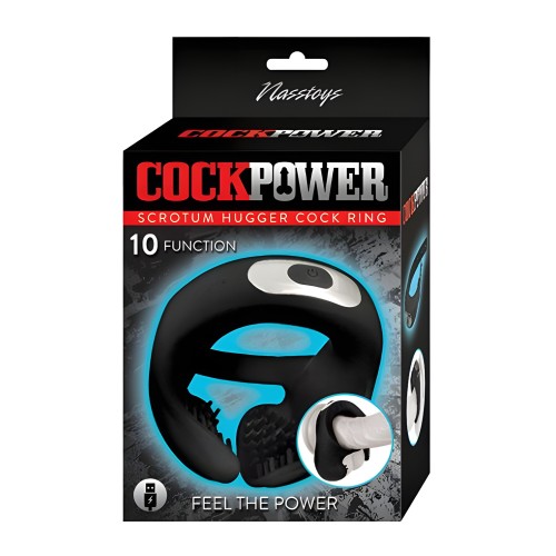 Anillo Cockpower Scrotum Hugger Negro